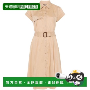 Beige laurenBelted Mini Dress 美 自营lauren neutrals ralph