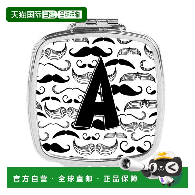 自营 Carolines Treasures CJ2009-ASCM 字母小胡子初始紧凑正品