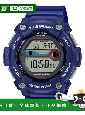 自营Casio Men's Digital Watch with Blue Band- WS-1300H-2AVCF