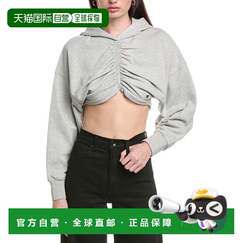 自营Palm Angels Hooded Sweatshirt - Gray 卫衣美国奥莱直发