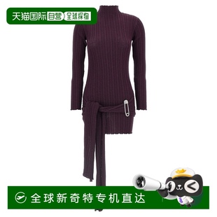 黑色 自营 morabito宝石胸针连衣裙 giuseppe 美国奥莱直发