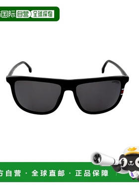 自营Carrera Polarized Grey Rectangular Men's Sunglasses CARR