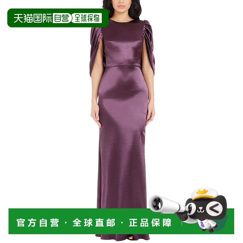 自营Dress The Population Adina Mermaid Gown - purple 美国奥