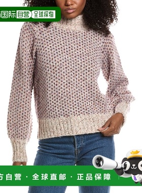 自营CeCe Mock Neck Sweater - multi 美国奥莱直发