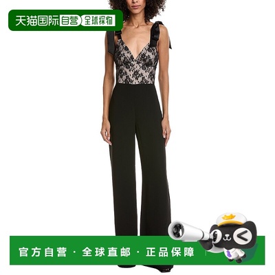自营Amanda Uprichard Audrielle Jumpsuit - black 美国奥莱直发