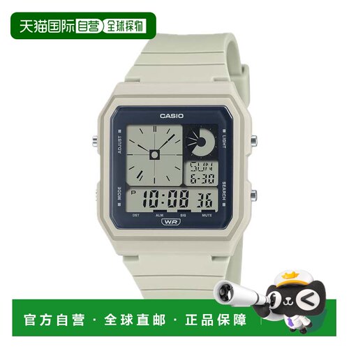 自营Casio Women's Digital Sport Watch with Beige Case - LF-2