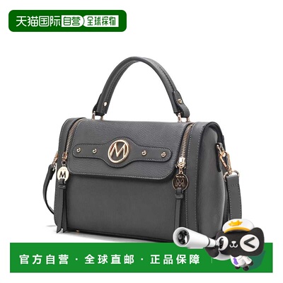 自营mia k collectionSabrina Shoulder Bag Vegan Leather Handb