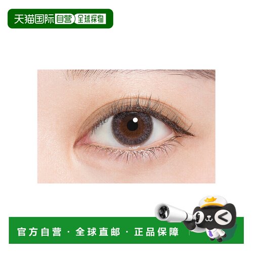 自营 n's collection渡边直美网红美瞳彩色隐形眼镜日抛10片装正