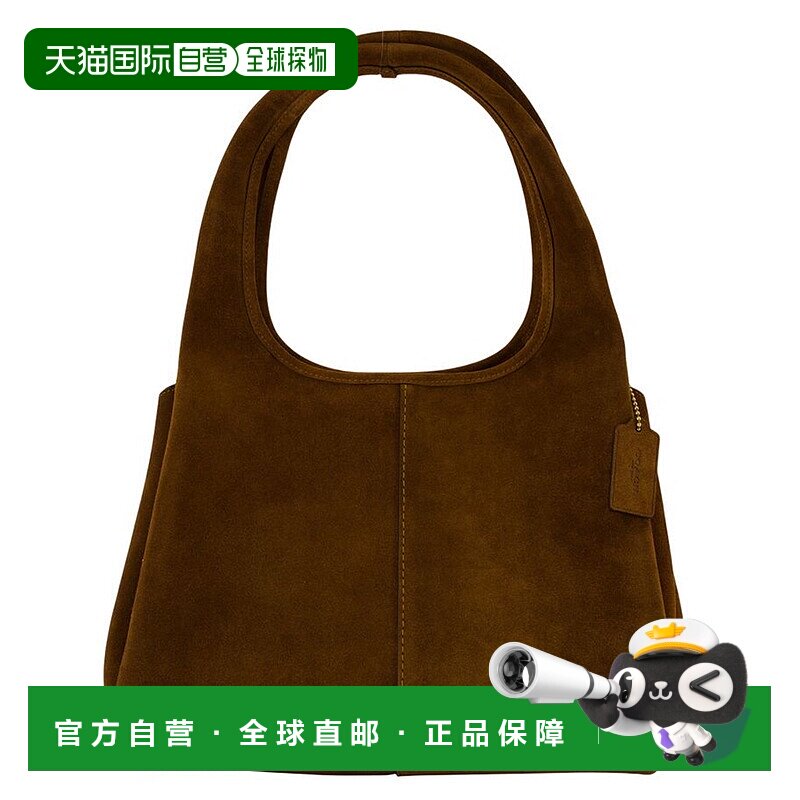 自营Lana Shoulder Bag - Coach - Leather - Brown - brown 美国