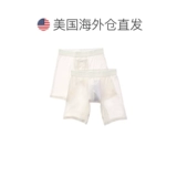 Трусы-боксеры Tommy John Second Skin 8 дюймов, 2 шт., белые, американский, австрийский