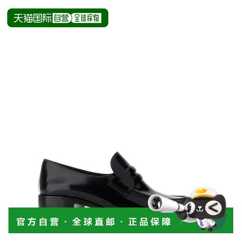 自营church's黑色抛光皮革Prudence乐福鞋-黑色 美国奥莱直发