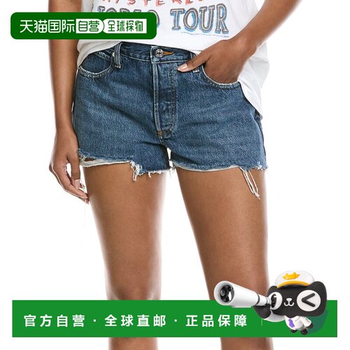 自营frame denim 女士 运动裤 美国奥莱直发短裤