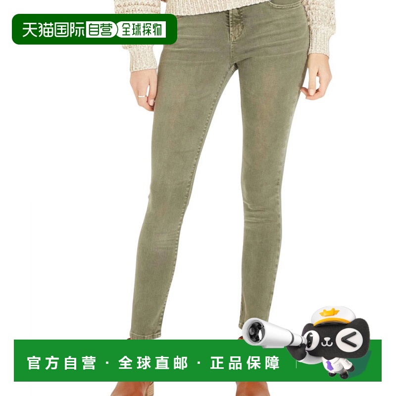 自营 dear john denim吉赛尔 (Gisele) 紧身高腰牛仔裤，参加草坪