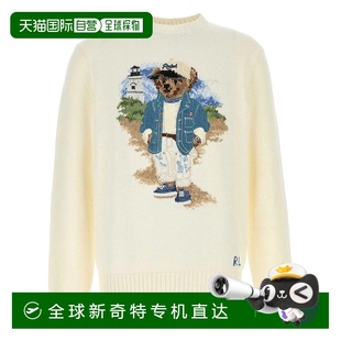 中性色 自营 lauren浅黄色Intarsia针织套头衫 polo 美国奥 ralph