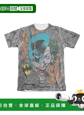 自营 gildanDC Comics Broken Visage 成人 65/35 涤纶/棉质短袖