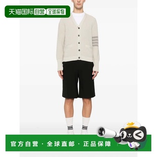 Tonal Neck BROWNE Cardigan Men Stripe 美国直邮THOM Bar