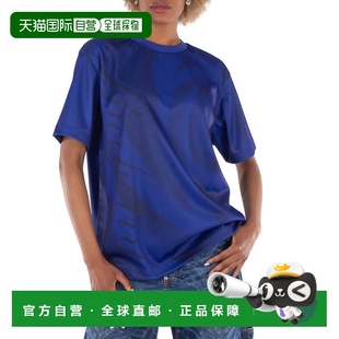 自营Burberry Crew Neck Rose Print T-Shirt - knight ip patter