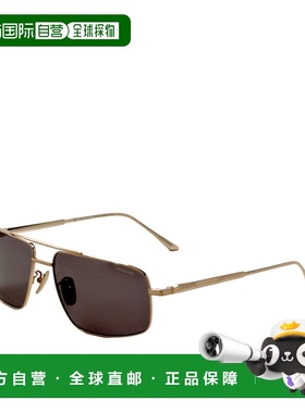 自营Chopard Men's 60 mm Gold Sunglasses - gold 美国奥莱直发