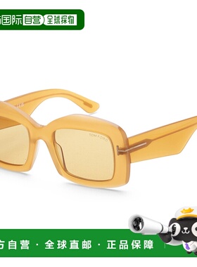 自营Tom Ford Women's 53mm Sunglasses - shiny yellow 美国奥莱