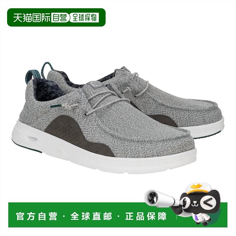 自营hey dudeMen's Wally Hey2O Mesh Lace Shoe In Monument Gre