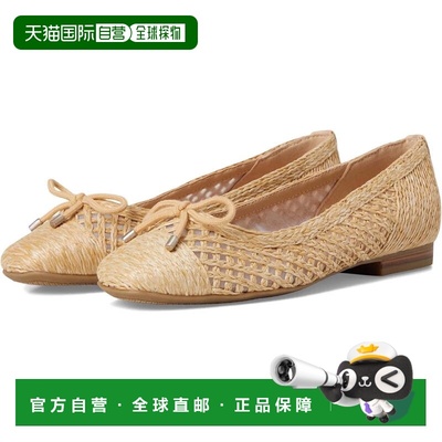 自营Bandolino Marafia Ballet Flat Bone Bow Detail Almond Toe
