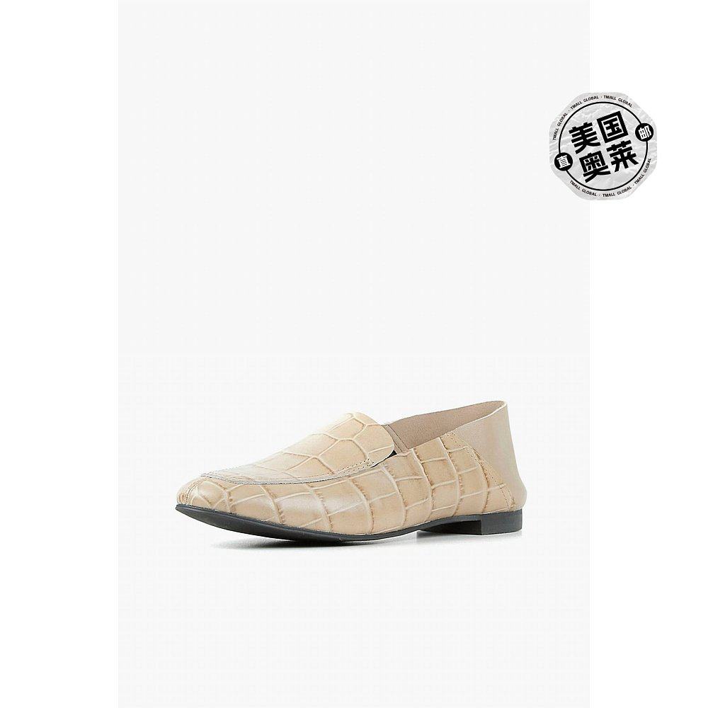 all black 鳄鱼纹乐福鞋 beige - 米色 【美国奥莱】直发