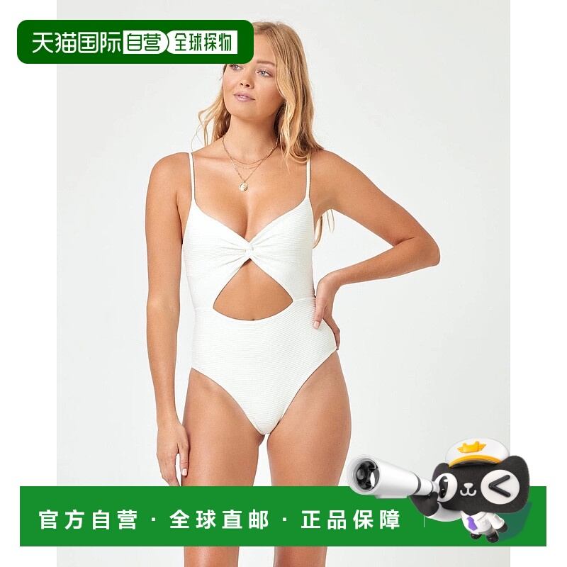 自营l spaceL*Space Eco Chic Repreve Kyslee Swimsuit Womens C