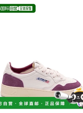 自营 autry奖牌获得者低帮运动鞋-紫色 美国奥莱直发厚底板鞋