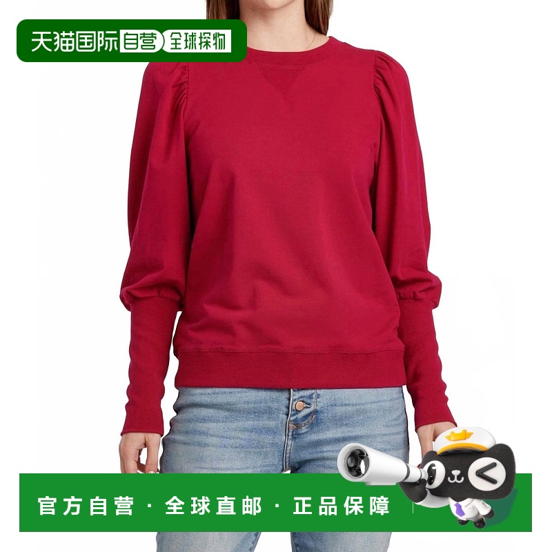 自营 another loveTara Puffy袖运动衫红宝石粉色-红宝石粉色 美