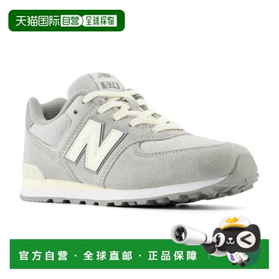 自营Kids New Balance 574 GC574GBG Sneakers Gray Low Top Life
