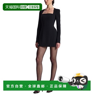 自营A.L.C.埃拉连衣裙-黑色 美国奥莱直发