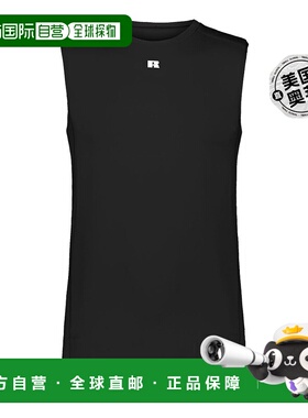 russell athleticCoolCore 压缩背心 - 黑色 【美国奥莱】直发