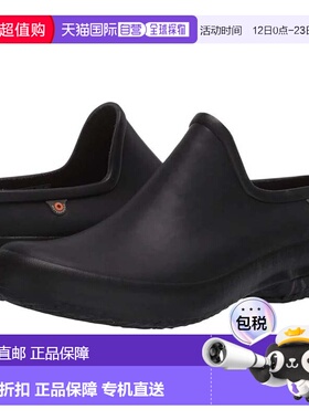 自营Women's Bogs Patch 72540-001 Clogs Black Slip-On Waterpr