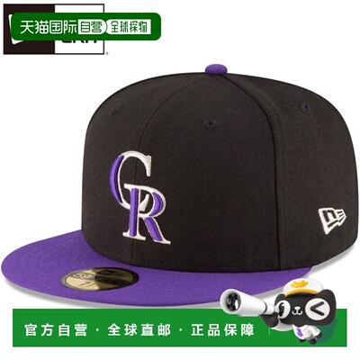 自营 New Era 棒球帽 合身款 59FIFTY MLB 球场科罗拉多洛矶队替