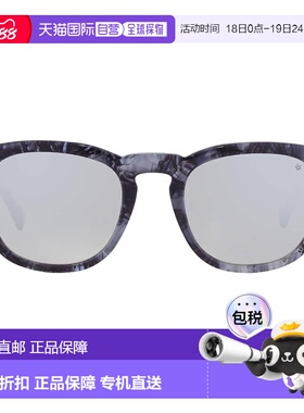 自营John Varvatos Smoke Oval Men's Sunglasses SJV555 0BLE 50