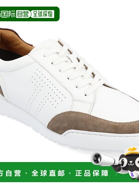 自营 Thomas & Vine Roderick 休闲皮革运动鞋 - 灰褐色 美国奥莱