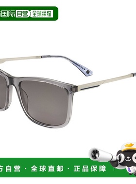 自营 Hackett男式56毫米灰色太阳镜-灰色 美国奥莱直发