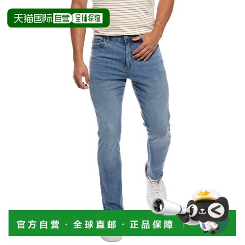 自营joe's jeans乔的牛仔裤修身David Jean-蓝色 美国奥莱直发