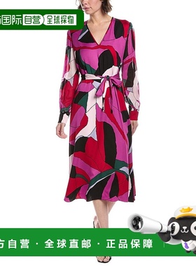 自营diane von furstenberg黛安 冯 弗斯滕伯格ABEL连衣裙-紫色