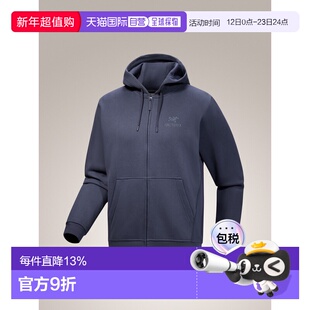 加拿大直邮始祖鸟Emblem Fleece 男款全拉链连帽保暖外套