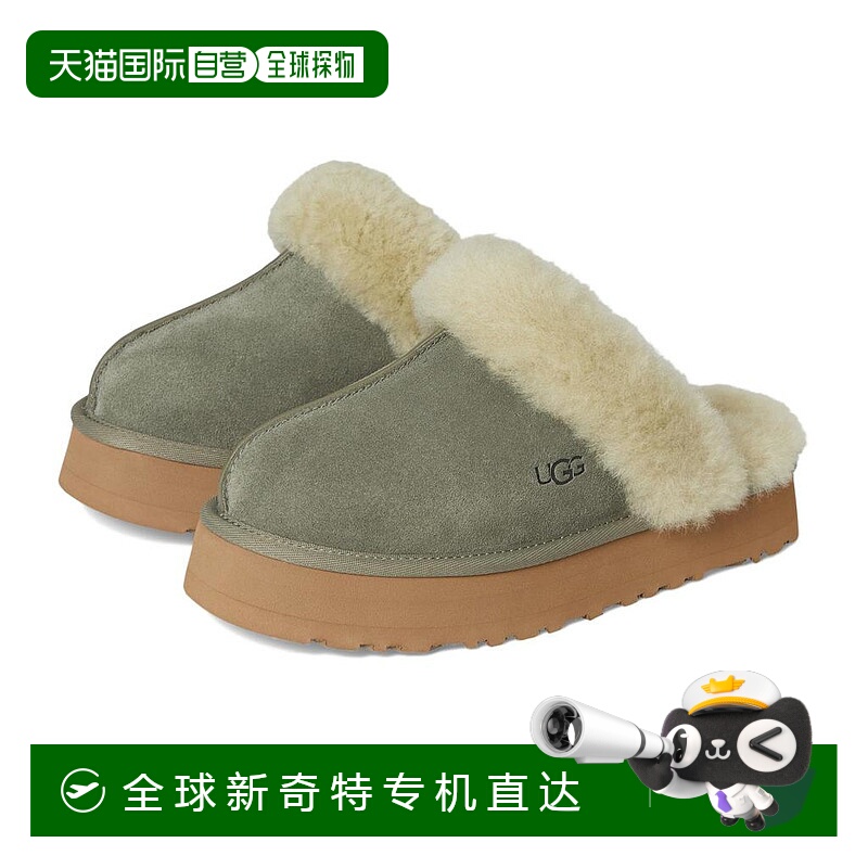 1h可退 【美国直邮】ugg 女士 时尚休闲鞋拖鞋厚底鞋
