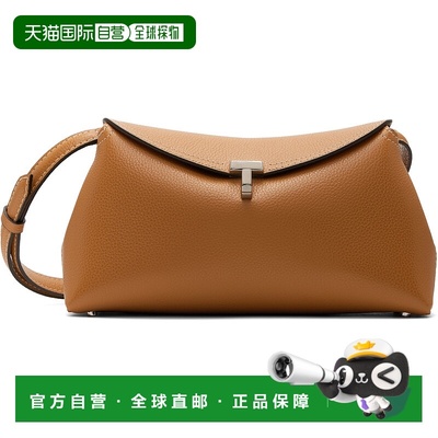 1h可退 香港直邮潮奢 TOTÊME 女士 黄褐色 T-Lock Grained-Leathe