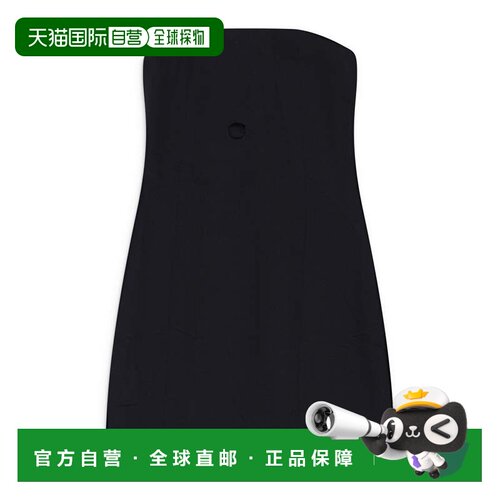 自营coperniBLACK BUSTIER WITH CUTOUT DETAIL DRESS - black 美