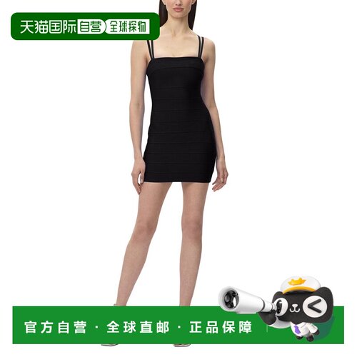自营hervé légerHerv e l e ger The sahie连衣裙-黑色 美国奥