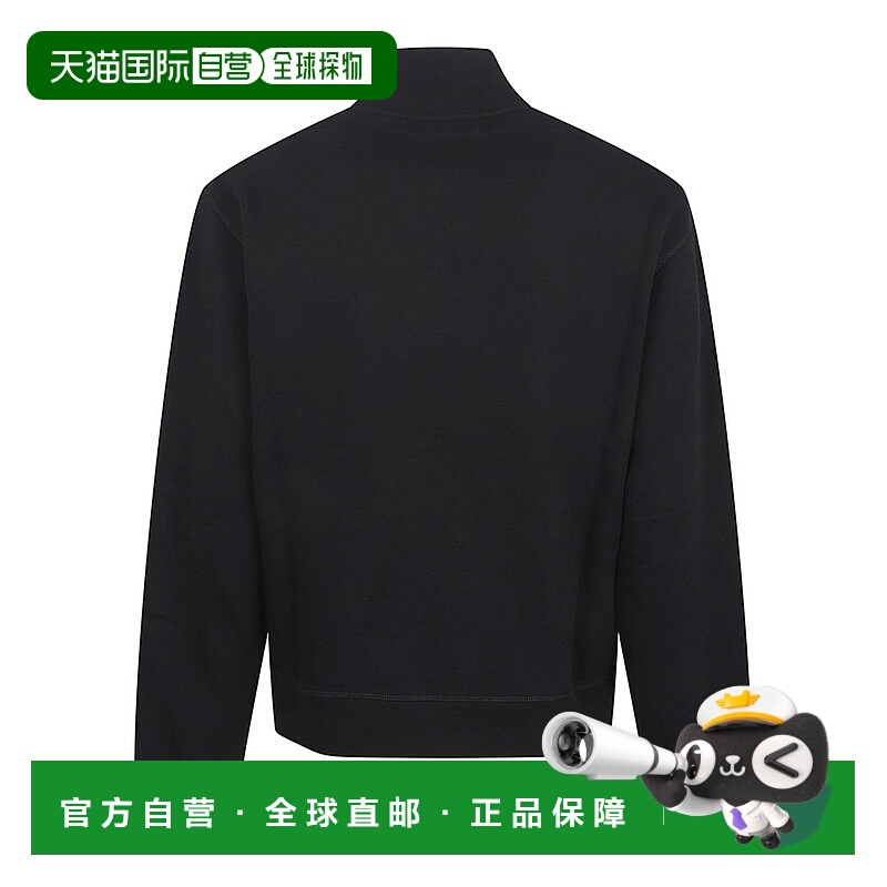 自营dsquared2New York Skyline Print Half-Zip Sweatshirt - bl