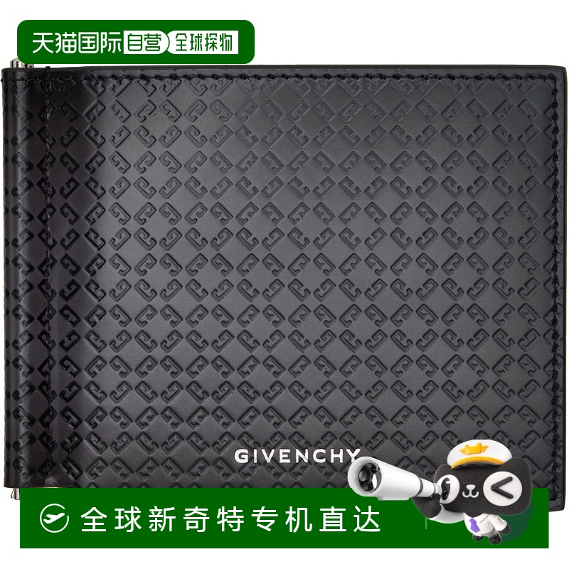 香港直邮潮奢 Givenchy 纪梵希 男士 徽标钱包 BK60F1K206牛皮