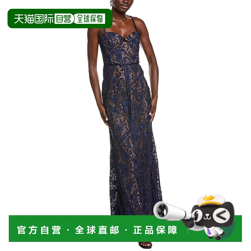 自营Marchesa Notte Gown - blue 美国奥莱直发