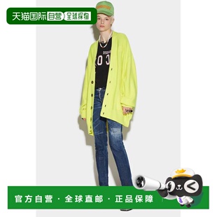 Women 美国奥 自营Dsquared2 Skinny navy blue Jeans Fibres