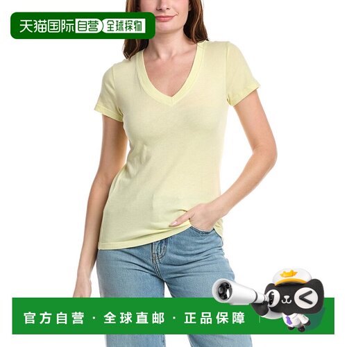 自营L'AGENCE Becca t恤-黄色 美国奥莱直发