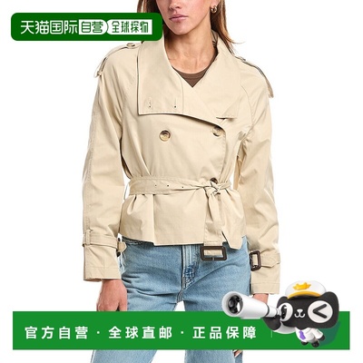 自营avantlook卡其色长袖夹克 美国奥莱直发外套